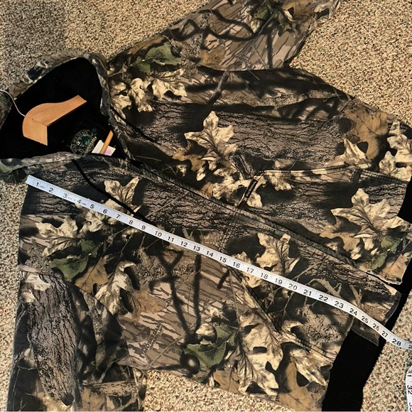 Vintage Wolf Mountain Hunting Wear Leaf Camo Jacket - Picture 8 of 9